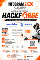 HACKFORGE 2026 AI Vibe Coding Hackathon + Idea Pitching Poster